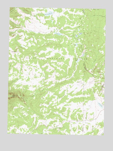 Mount Werner, CO USGS Topographic Map