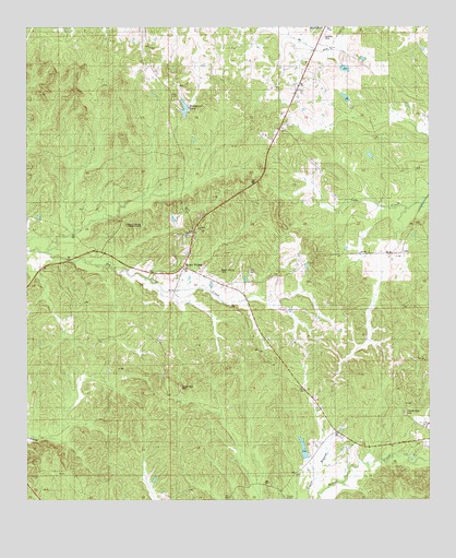Mount Willing, AL USGS Topographic Map