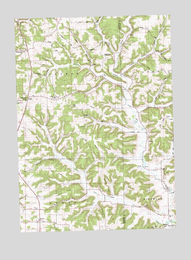 Mount Zion, WI USGS Topographic Map