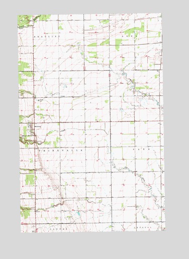 Mountain, ND USGS Topographic Map