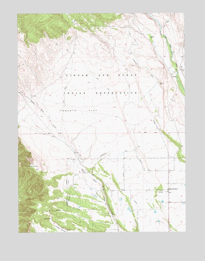 Mountain Home, UT USGS Topographic Map