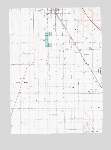 Mountain Home South, ID USGS Topographic Map