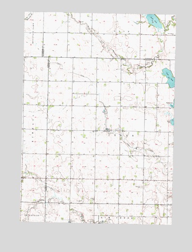 Mountain Lake SE, MN USGS Topographic Map