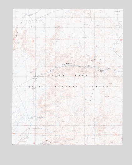Mountain Springs Canyon, CA USGS Topographic Map