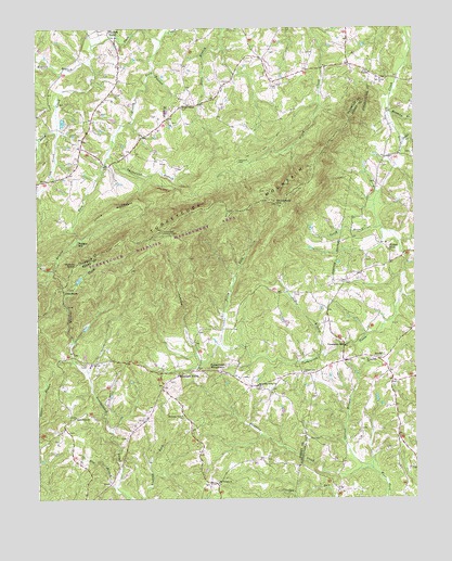 Mountain Valley, VA USGS Topographic Map