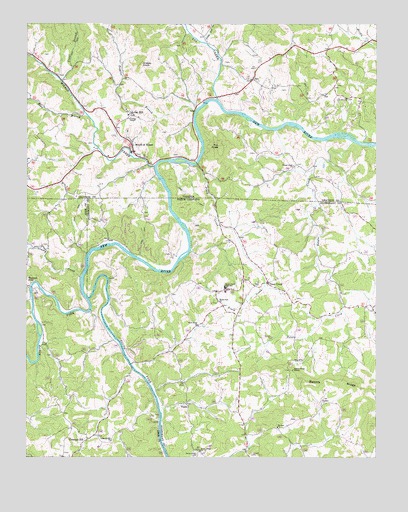Mouth of Wilson, VA USGS Topographic Map