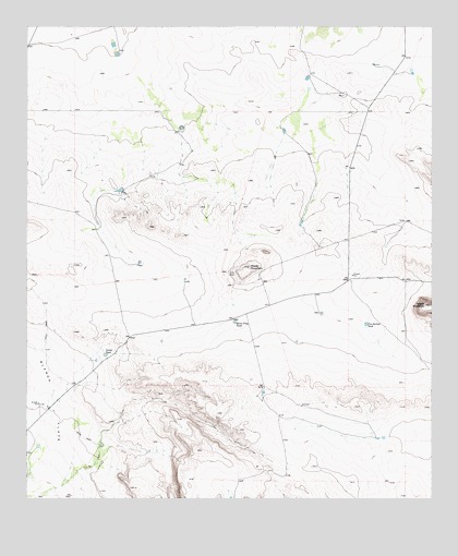 Movie Mountain, TX USGS Topographic Map