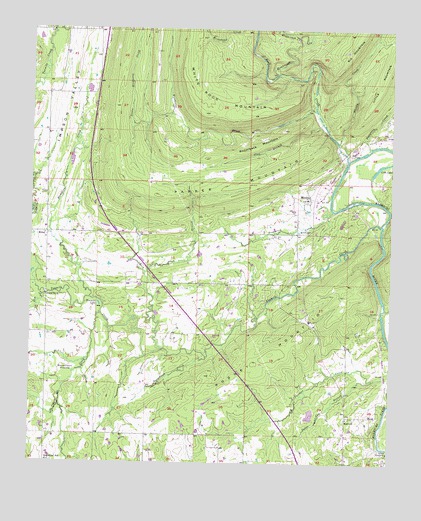 Moyers, OK USGS Topographic Map