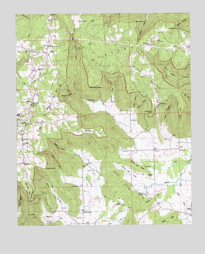 Mud Creek, AL USGS Topographic Map