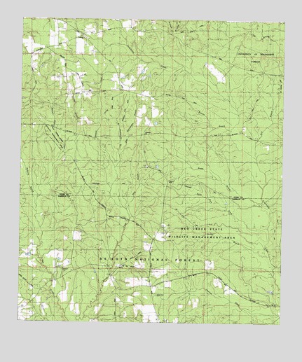 Airey, MS USGS Topographic Map