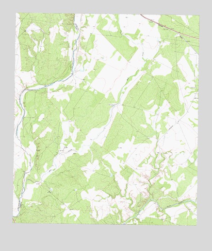 Mud Creek South, TX USGS Topographic Map