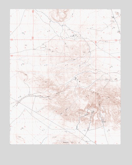 Mud Hills, CA USGS Topographic Map