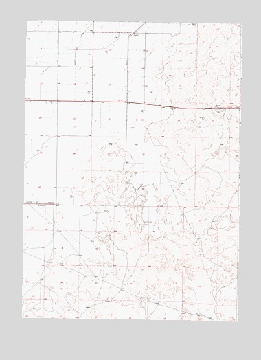 Mud Lake SE, ID USGS Topographic Map