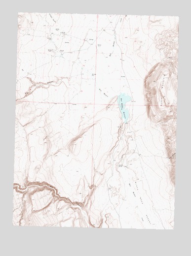 Mud Meadow, NV USGS Topographic Map