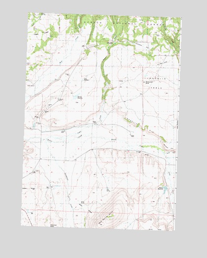 Mud Spring, OR USGS Topographic Map