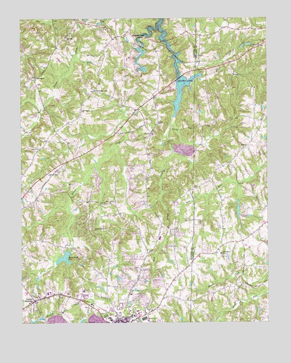 Belews Creek, NC USGS Topographic Map