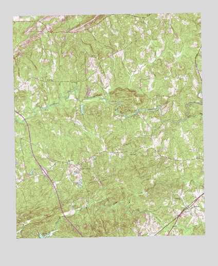 Mulberry Grove, GA USGS Topographic Map