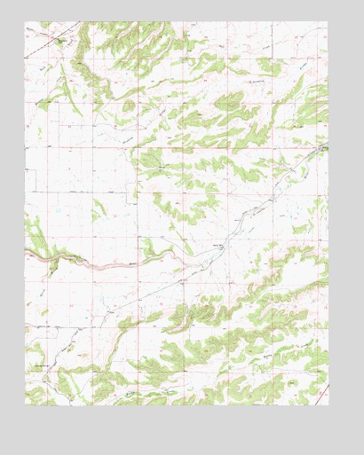 Muldoon Hill, CO USGS Topographic Map