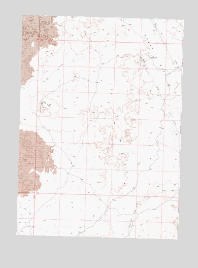 Mule Butte, ID USGS Topographic Map