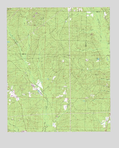 Belfast, AR USGS Topographic Map