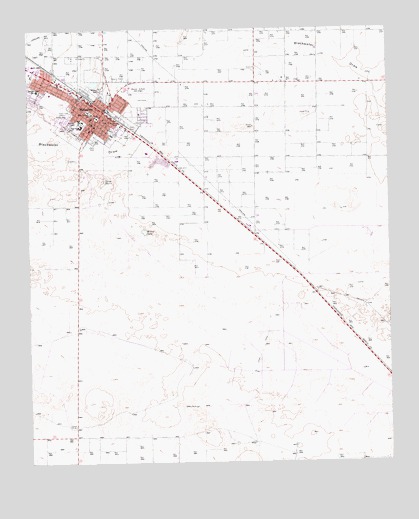 Muleshoe, TX USGS Topographic Map