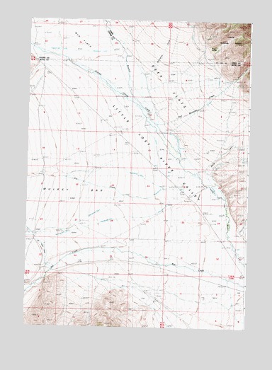 Mulkey Bar, ID USGS Topographic Map
