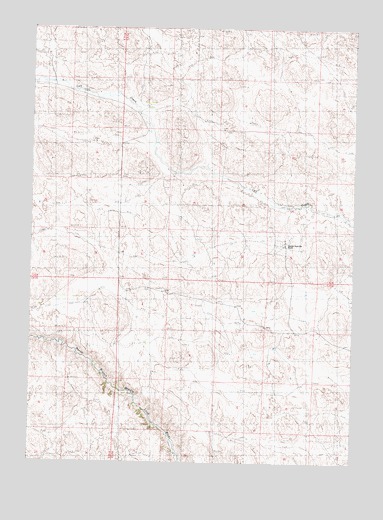 Mullen NW, NE USGS Topographic Map