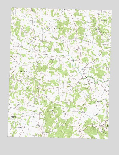 Belfast, OH USGS Topographic Map