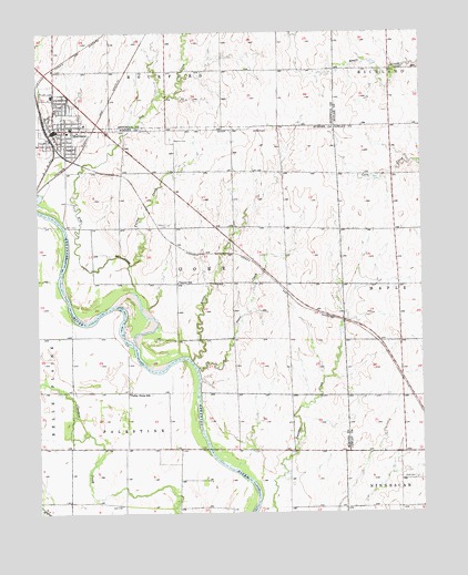 Mulvane, KS USGS Topographic Map