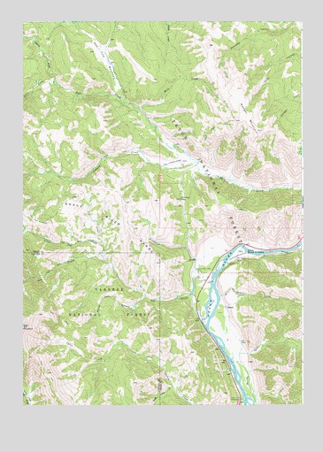 Munger Mountain, WY USGS Topographic Map