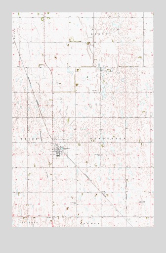 Munich, ND USGS Topographic Map