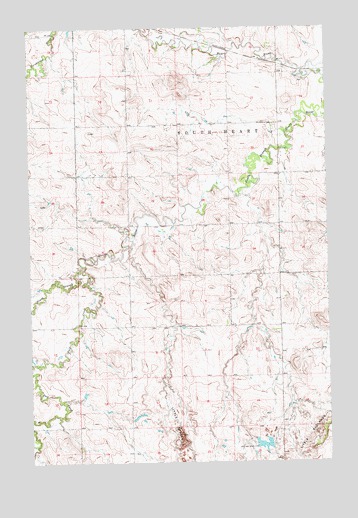 Belfield SE, ND USGS Topographic Map