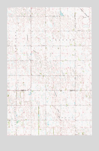 Munich SE, ND USGS Topographic Map