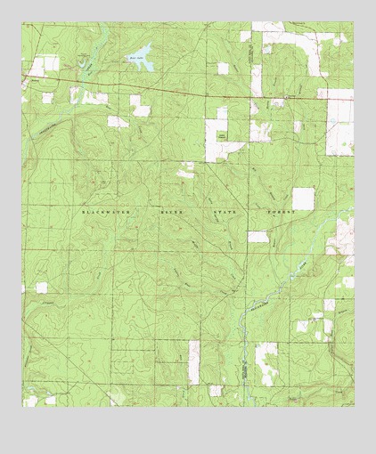 Munson, FL USGS Topographic Map