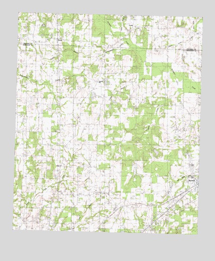 Murchinson West, TX USGS Topographic Map