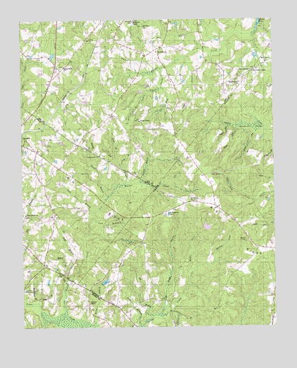 Murchisontown, NC USGS Topographic Map