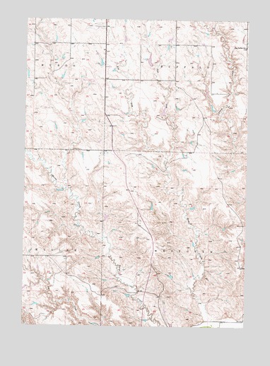 Murdo SW, SD USGS Topographic Map