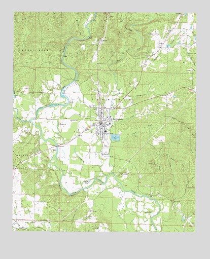 Murfreesboro, AR USGS Topographic Map