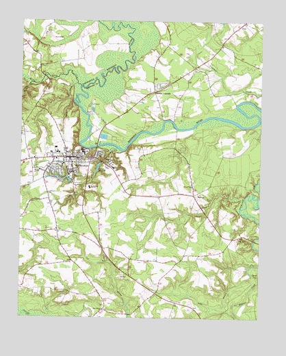 Murfreesboro, NC USGS Topographic Map