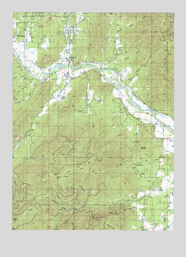Murphy, OR USGS Topographic Map