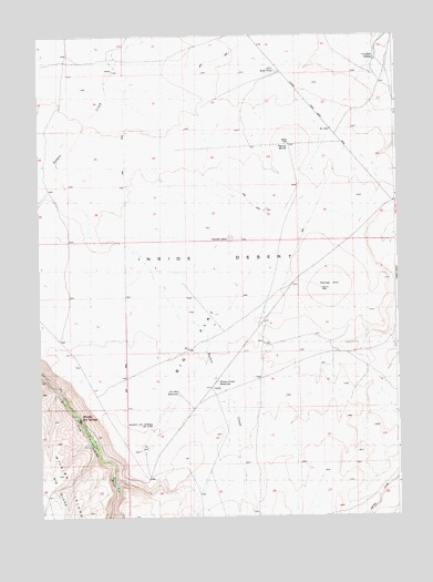 Murphy Hot Springs, ID USGS Topographic Map