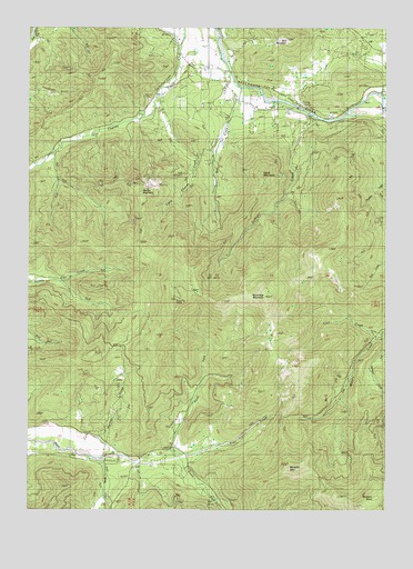 Murphy Mountain, OR USGS Topographic Map