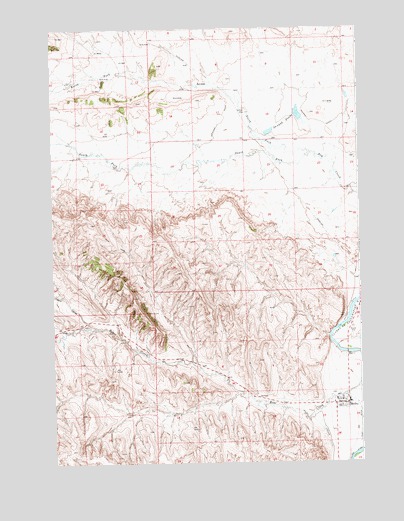 Belfry, MT USGS Topographic Map