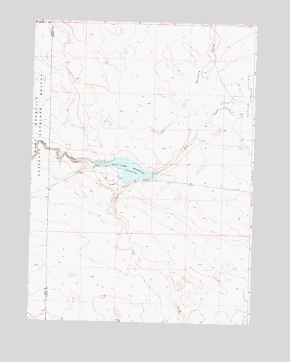 Murphy Waterholes NE, OR USGS Topographic Map