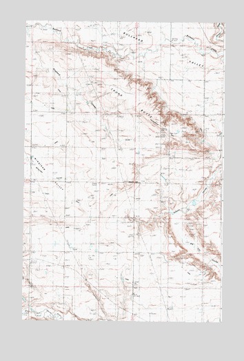 Belgian Hill, MT USGS Topographic Map