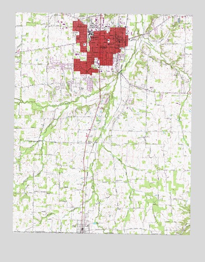 Murray, KY USGS Topographic Map