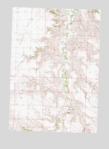 Murray Draw, SD USGS Topographic Map