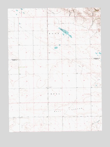 Murray Lake, NE USGS Topographic Map
