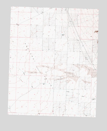 Music Mountains SW, AZ USGS Topographic Map