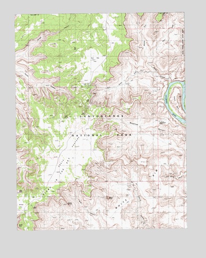 Musselman Arch, UT USGS Topographic Map